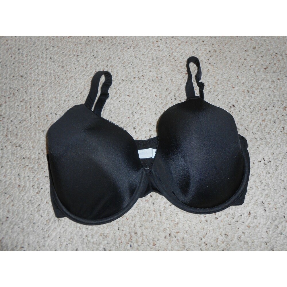 Motherhood Intimates Black Maternity Nursing Bra Size 38DD GUC MI1